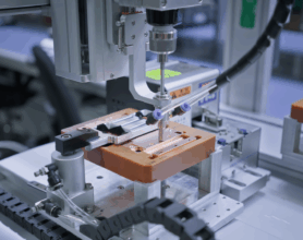 Precision robotic machining of copper coldplate for direct liquid cooling systems